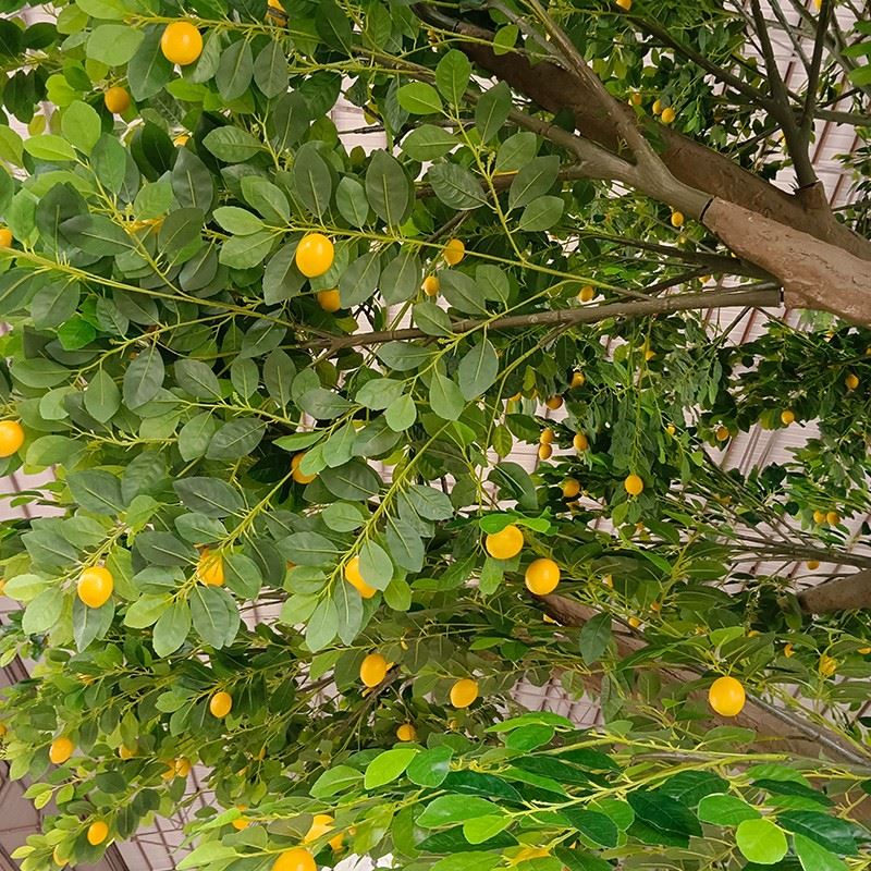 Large Artificial Lemon Tree