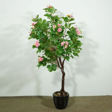 Planhigion Coed Bychain Blodeuol Artiffisial