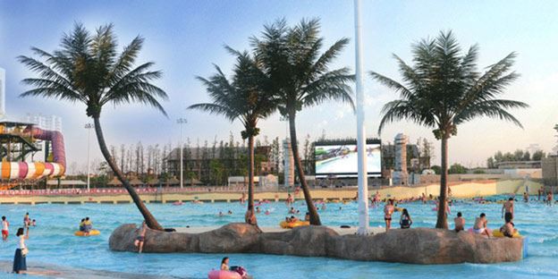 Coeden Palmwydd Artiffisial