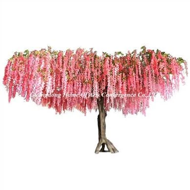 320cm Coed Wisteria Ffug Awyr Agored Mawr